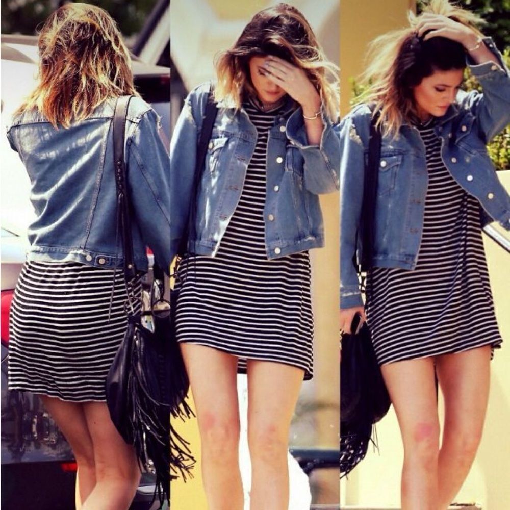 Striped  dress